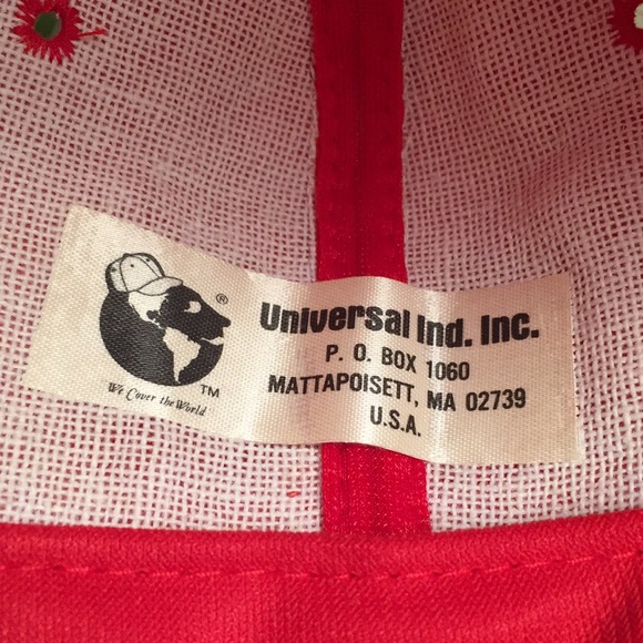 Vintage Indiana Hoosiers Snap Back Trucker Cap Hat Taiwan ROC Tag - Picture 4 of 15